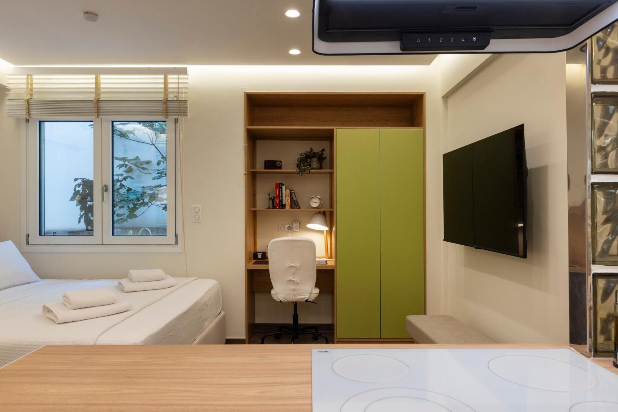 Studio Flat 21 At Evangelismos Metro Stn アテネ エクステリア 写真